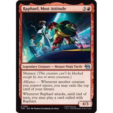 Raphael, Most Attitude (TMT-101) - Teenage Mutant Ninja Turtles