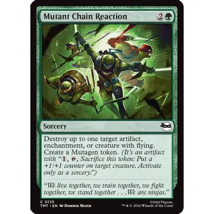 Mutant Chain Reaction (TMT-125) - Teenage Mutant Ninja Turtles