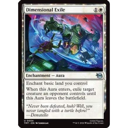 Dimensional Exile (TMT-004) - Teenage Mutant Ninja Turtles Foil