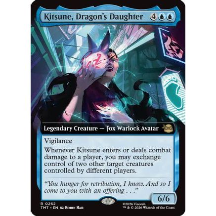 Kitsune, Dragon's Daughter (Extended Art) (TMT-262) - Teenage Mutant Ninja Turtles