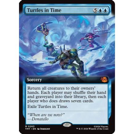Turtles in Time (Extended Art) (TMT-263) - Teenage Mutant Ninja Turtles