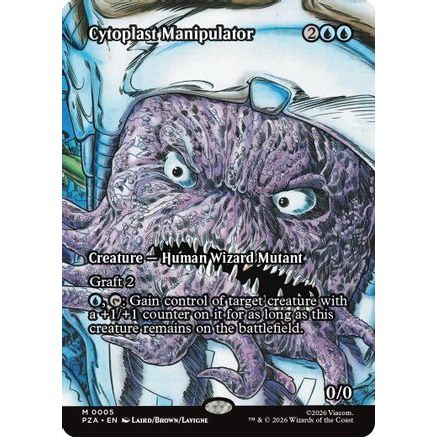 Cytoplast Manipulator (Borderless) (PZA-005) - Teenage Mutant Ninja Turtles Eternal-Legal Foil