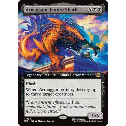 Armaggon, Future Shark (Extended Art) (TMT-264) - Teenage Mutant Ninja Turtles