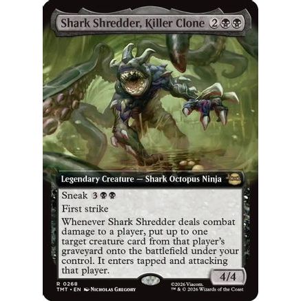Shark Shredder, Killer Clone (Extended Art) (TMT-268) - Teenage Mutant Ninja Turtles