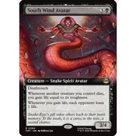 South Wind Avatar (Extended Art) (TMT-269) - Teenage Mutant Ninja Turtles Foil