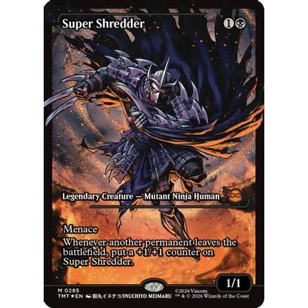 Super Shredder (Showcase) (TMT-285) - Teenage Mutant Ninja Turtles Foil