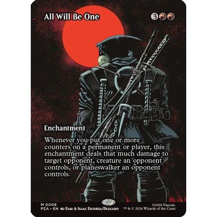 All Will Be One (Borderless) (PZA-008) - Teenage Mutant Ninja Turtles Eternal-Legal Foil