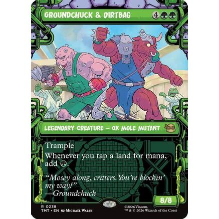 Groundchuck & Dirtbag (Showcase) (TMT-238) - Teenage Mutant Ninja Turtles