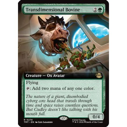 Transdimensional Bovine (Extended Art) (TMT-274) - Teenage Mutant Ninja Turtles