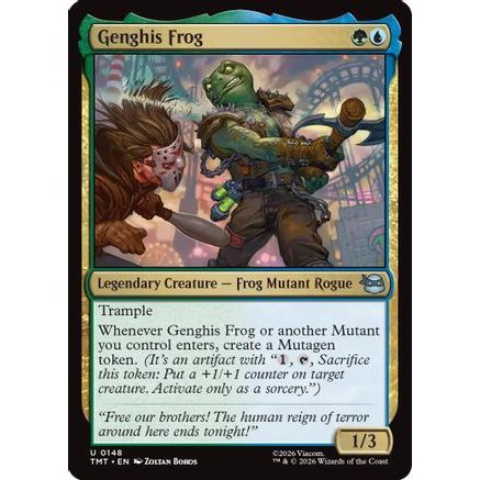 Genghis Frog (TMT-148) - Teenage Mutant Ninja Turtles