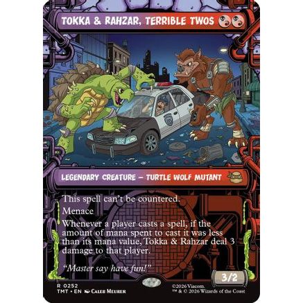 Tokka & Rahzar, Terrible Twos (Showcase) (TMT-252) - Teenage Mutant Ninja Turtles