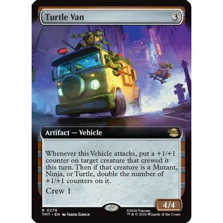 Turtle Van (Extended Art) (TMT-278) - Teenage Mutant Ninja Turtles