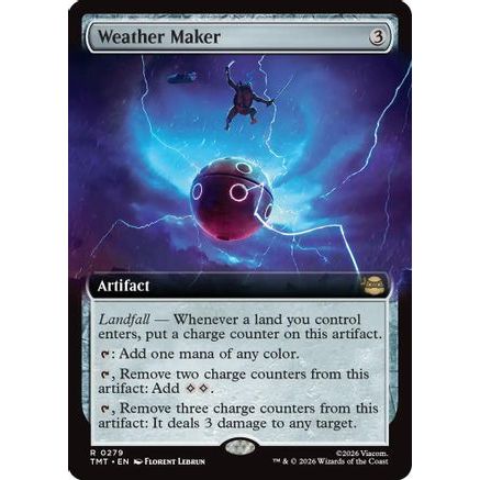 Weather Maker (Extended Art) (TMT-279) - Teenage Mutant Ninja Turtles Foil