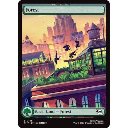 Forest (0195) (TMT-195) - Teenage Mutant Ninja Turtles Foil
