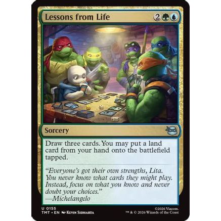 Lessons from Life (TMT-155) - Teenage Mutant Ninja Turtles