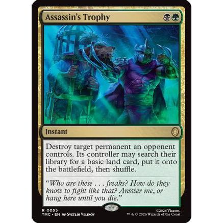 Assassin's Trophy (TMC-055) - Commander: Teenage Mutant Ninja Turtles