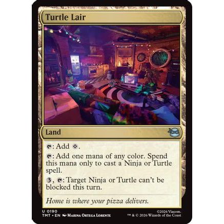 Turtle Lair (TMT-190) - Teenage Mutant Ninja Turtles