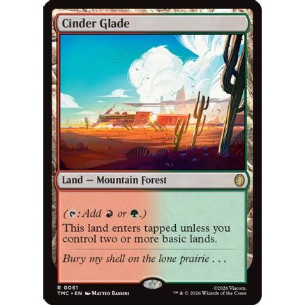 Cinder Glade (TMC-061) - Commander: Teenage Mutant Ninja Turtles
