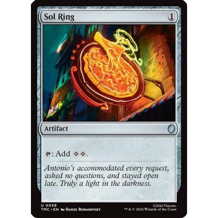 Sol Ring (TMC-059) - Commander: Teenage Mutant Ninja Turtles