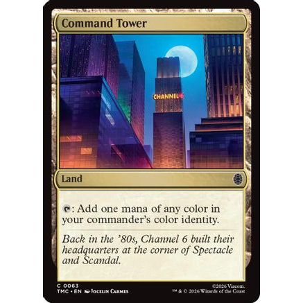 Command Tower (TMC-063) - Commander: Teenage Mutant Ninja Turtles