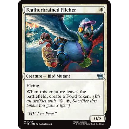 Featherbrained Filcher (TMT-006) - Teenage Mutant Ninja Turtles