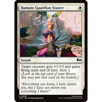 Hamato Guardian Stance (TMT-008) - Teenage Mutant Ninja Turtles Foil