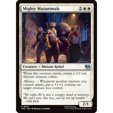 Mighty Mutanimals (TMT-021) - Teenage Mutant Ninja Turtles