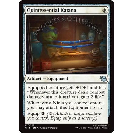 Quintessential Katana (TMT-023) - Teenage Mutant Ninja Turtles