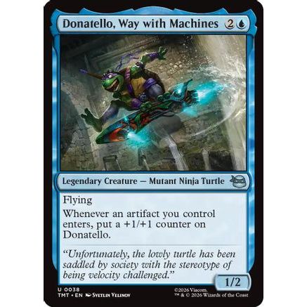 Donatello, Way with Machines (TMT-038) - Teenage Mutant Ninja Turtles Foil