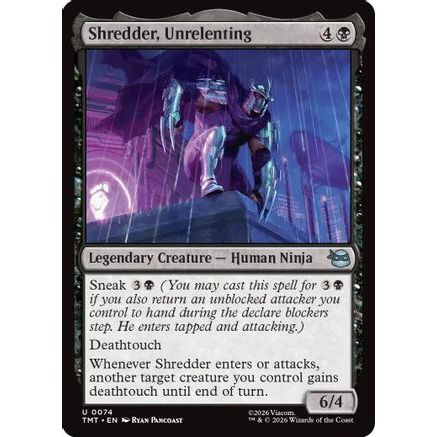 Shredder, Unrelenting (TMT-074) - Teenage Mutant Ninja Turtles
