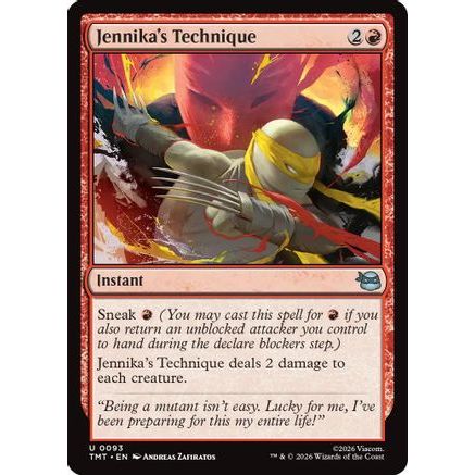 Jennika's Technique (TMT-093) - Teenage Mutant Ninja Turtles Foil