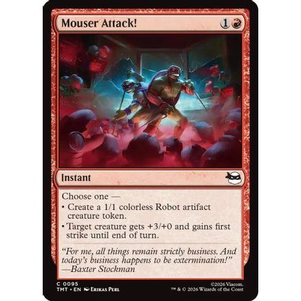 Mouser Attack! (TMT-095) - Teenage Mutant Ninja Turtles Foil