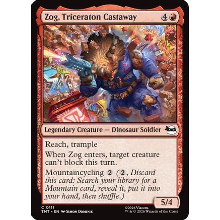 Zog, Triceraton Castaway (TMT-111) - Teenage Mutant Ninja Turtles