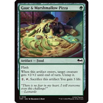 Guac & Marshmallow Pizza (TMT-116) - Teenage Mutant Ninja Turtles