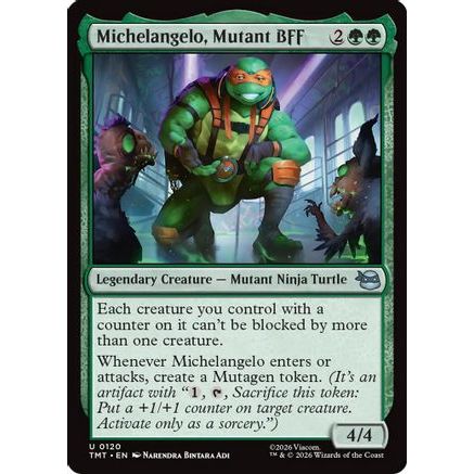 Michelangelo, Mutant BFF (TMT-120) - Teenage Mutant Ninja Turtles