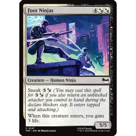 Foot Ninjas (TMT-147) - Teenage Mutant Ninja Turtles
