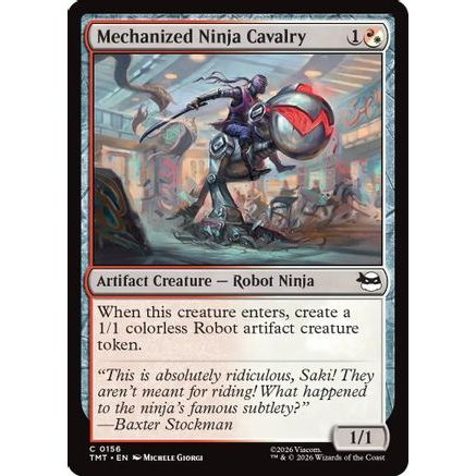 Mechanized Ninja Cavalry (TMT-156) - Teenage Mutant Ninja Turtles