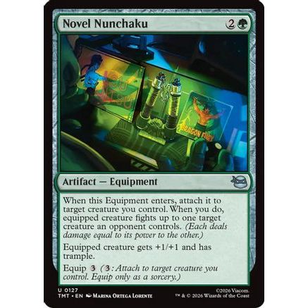 Novel Nunchaku (TMT-127) - Teenage Mutant Ninja Turtles Foil