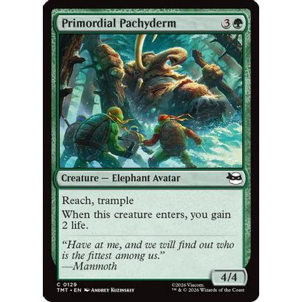Primordial Pachyderm (TMT-129) - Teenage Mutant Ninja Turtles Foil