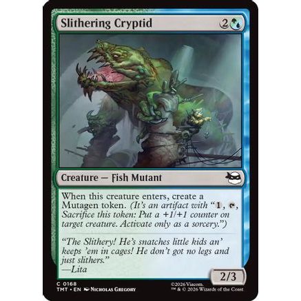 Slithering Cryptid (TMT-168) - Teenage Mutant Ninja Turtles Foil