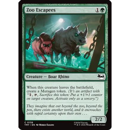Zoo Escapees (TMT-138) - Teenage Mutant Ninja Turtles