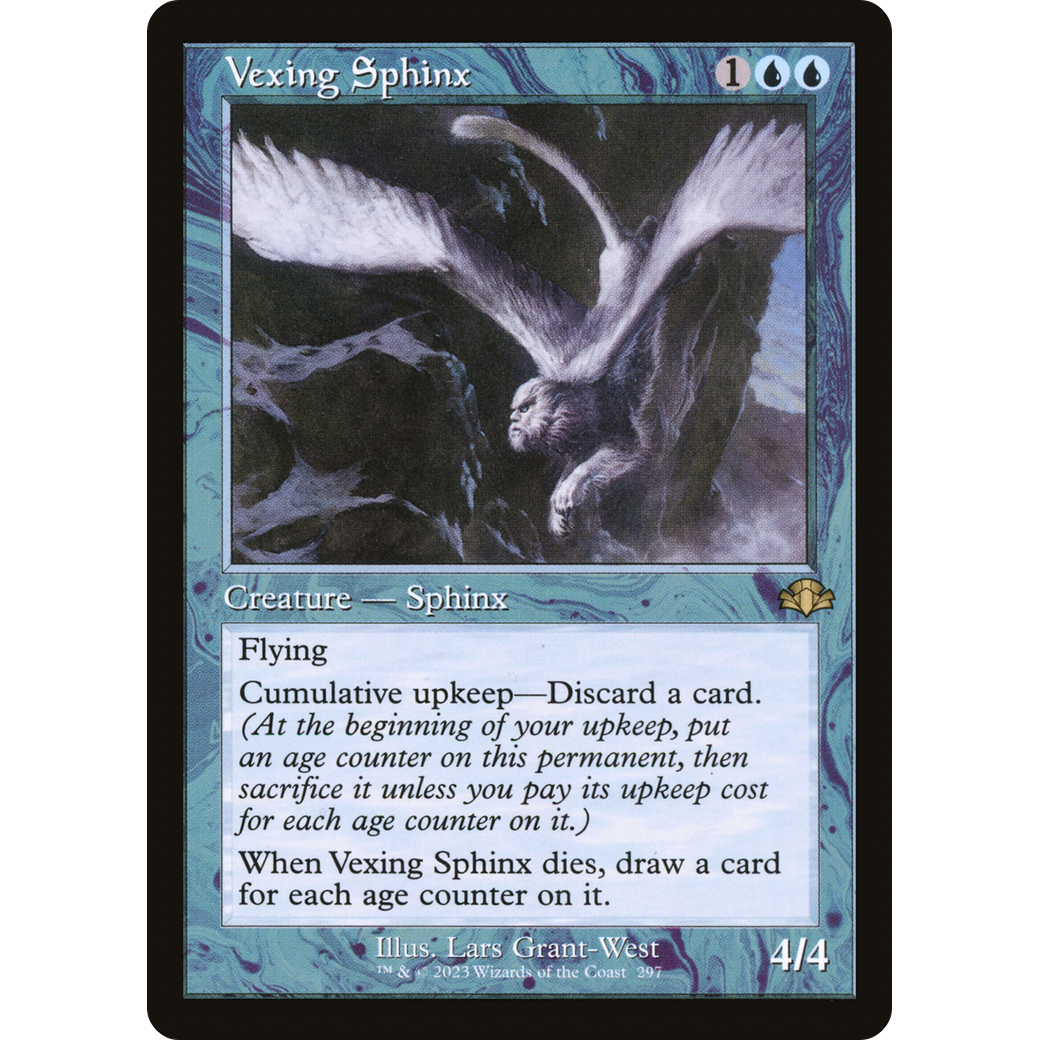 Vexing Sphinx (Retro Frame) (DMR-297) - Dominaria Remastered Foil