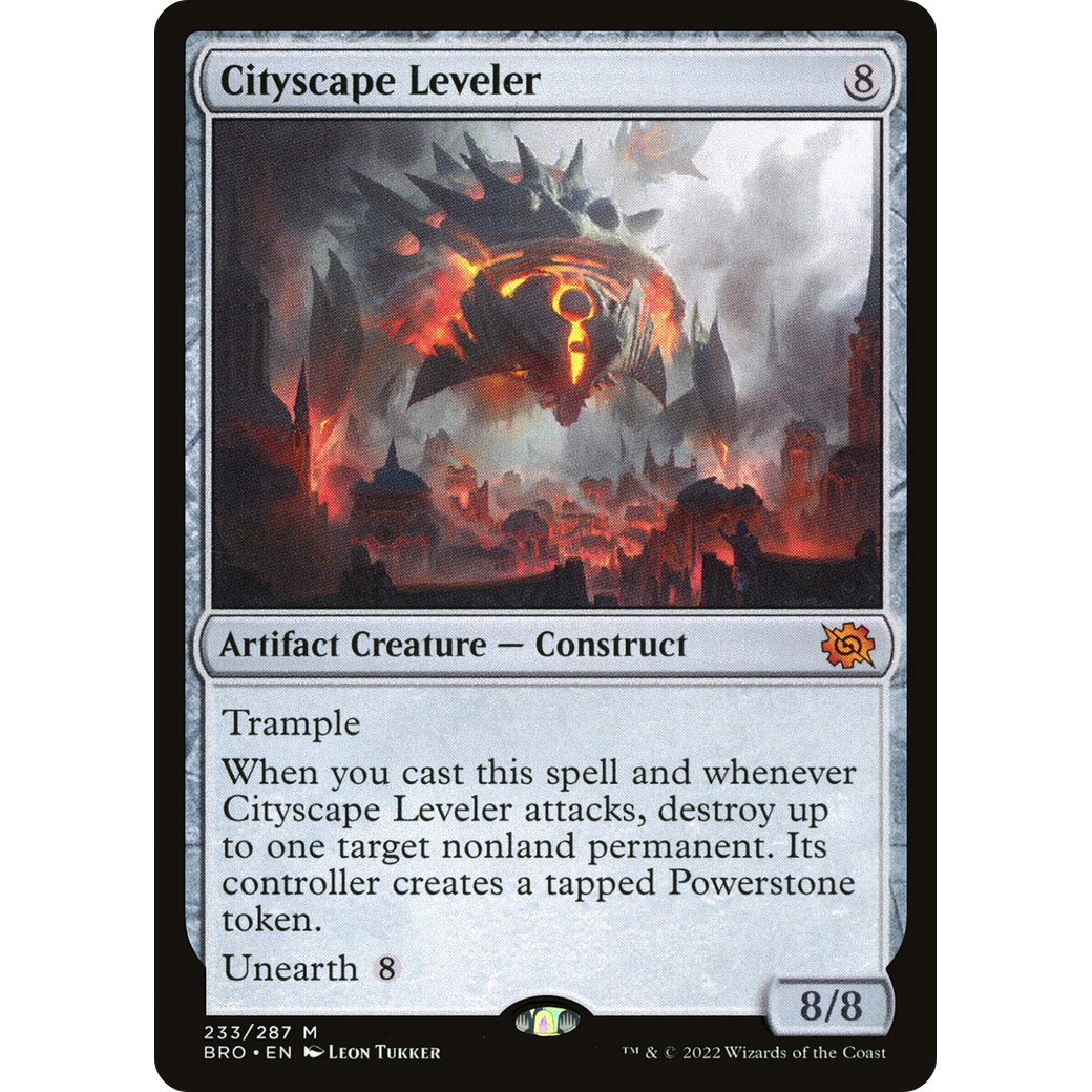 Cityscape Leveler (BRO-233) - The Brothers' War