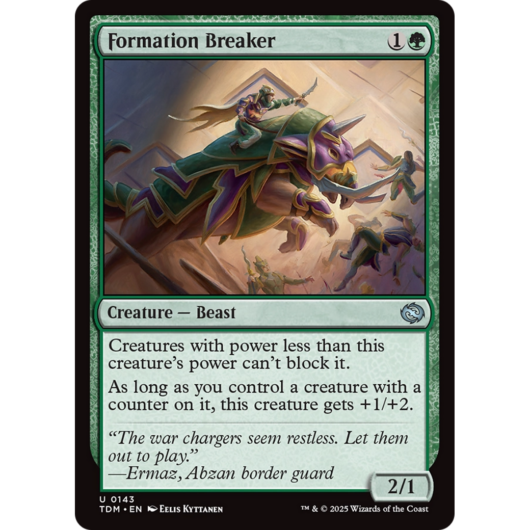 Formation Breaker (TDM-143) - Tarkir: Dragonstorm Foil