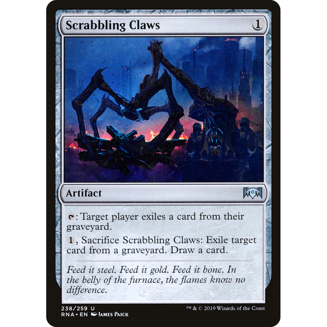 Scrabbling Claws (RNA-238) - Ravnica Allegiance
