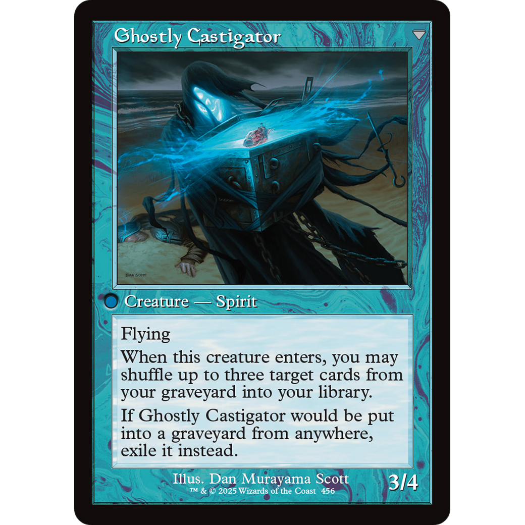 Covetous Castaway // Ghostly Castigator (INR-456) - Innistrad Remastered: (tombstone)