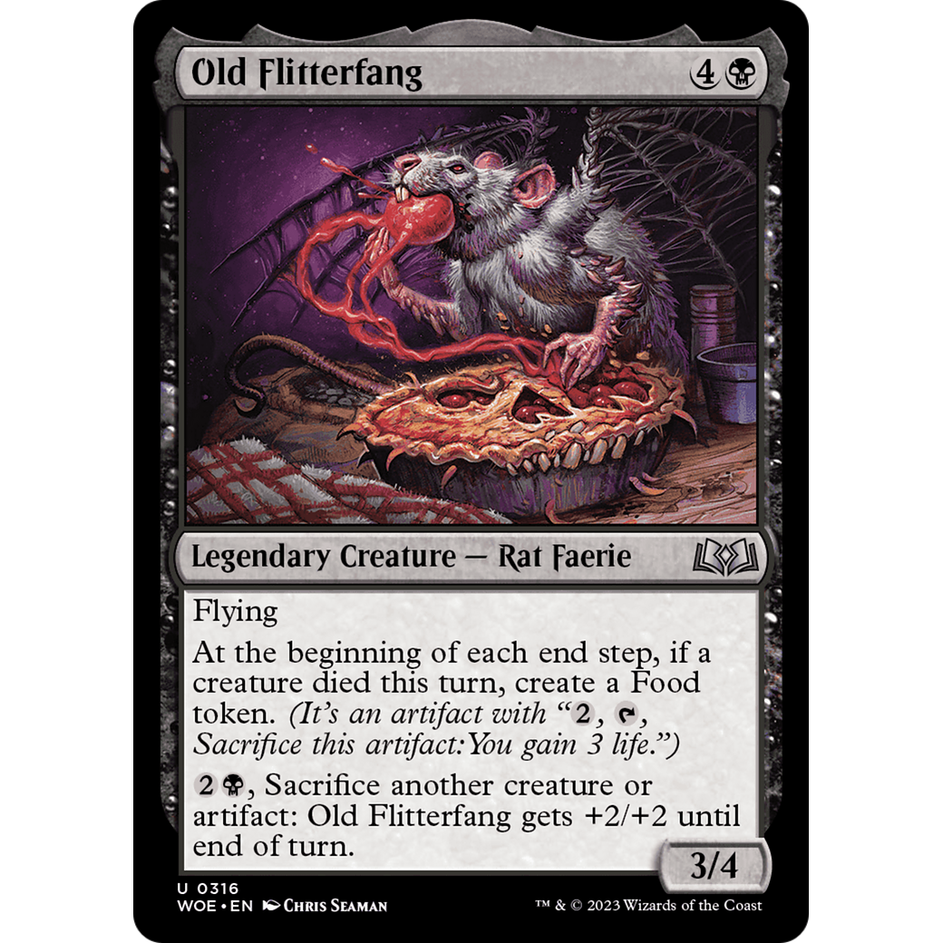 Old Flitterfang (WOE-316) - Wilds of Eldraine Foil