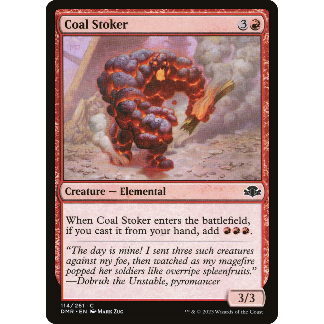 Coal Stoker (DMR-114) - Dominaria Remastered Foil