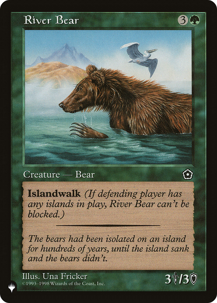 River Bear (LIST-) - The List