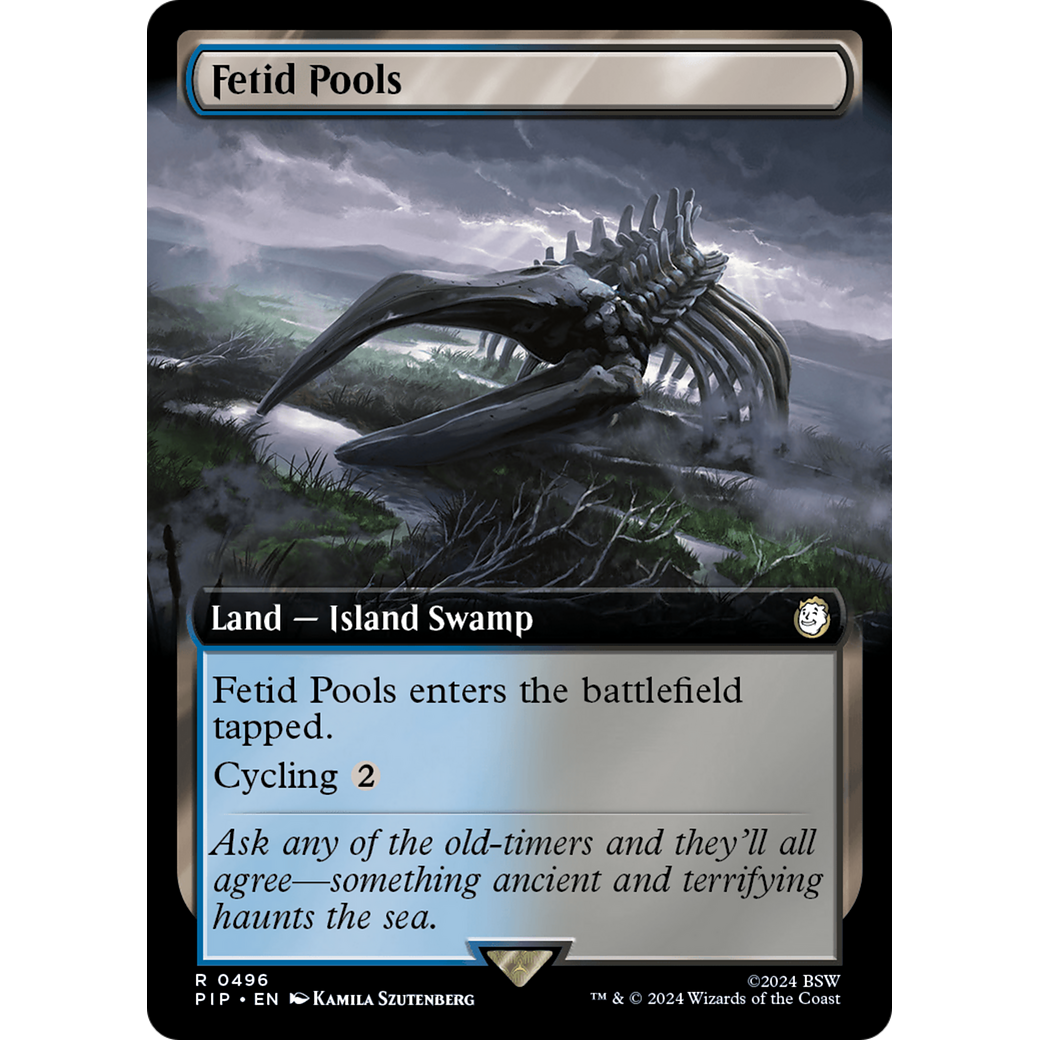 Fetid Pools (PIP-496) - Fallout: (Extended Art) Foil